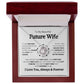 To My Beautiful Future Wife