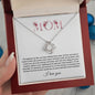Mom - Love knot Necklace