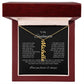 To My Soulmate - Vertical Name Necklace
