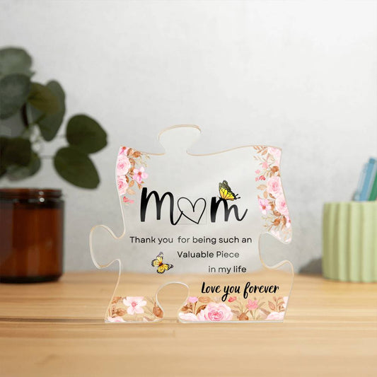 Mom  Puzzle Acrylic Plaque