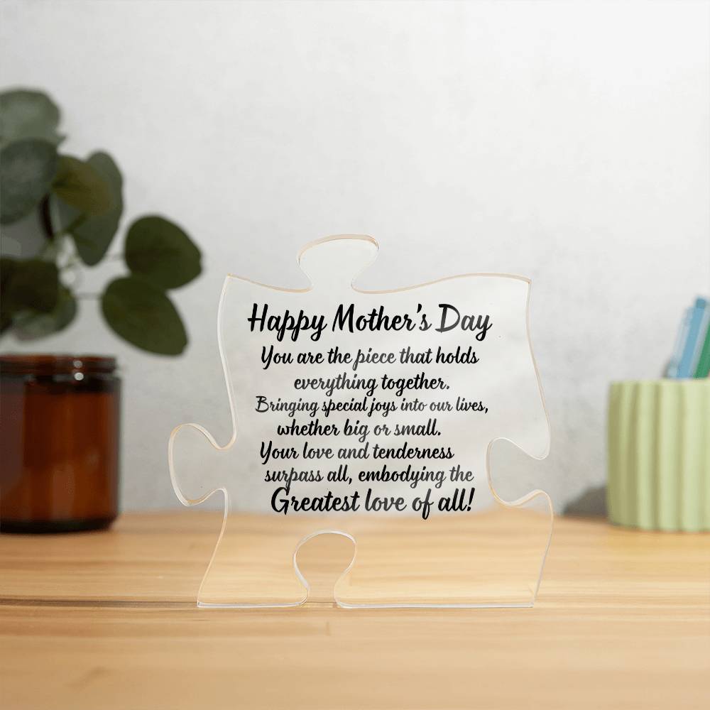 Acrylic Puzzle Piece - Happy Mother's Day - forallmylove39