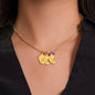 To an Amazing Mama To Be- Engraved Baby Feet with Birthstone