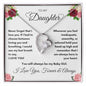 To My Daughter - Forever Love Necklace