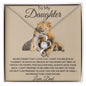 To My Daughter Love Dad - Forever Love Necklace