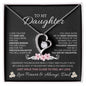 To My Daughter Love Dad - Forever Love Necklace