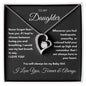 To My Daughter - Forever Love Necklace