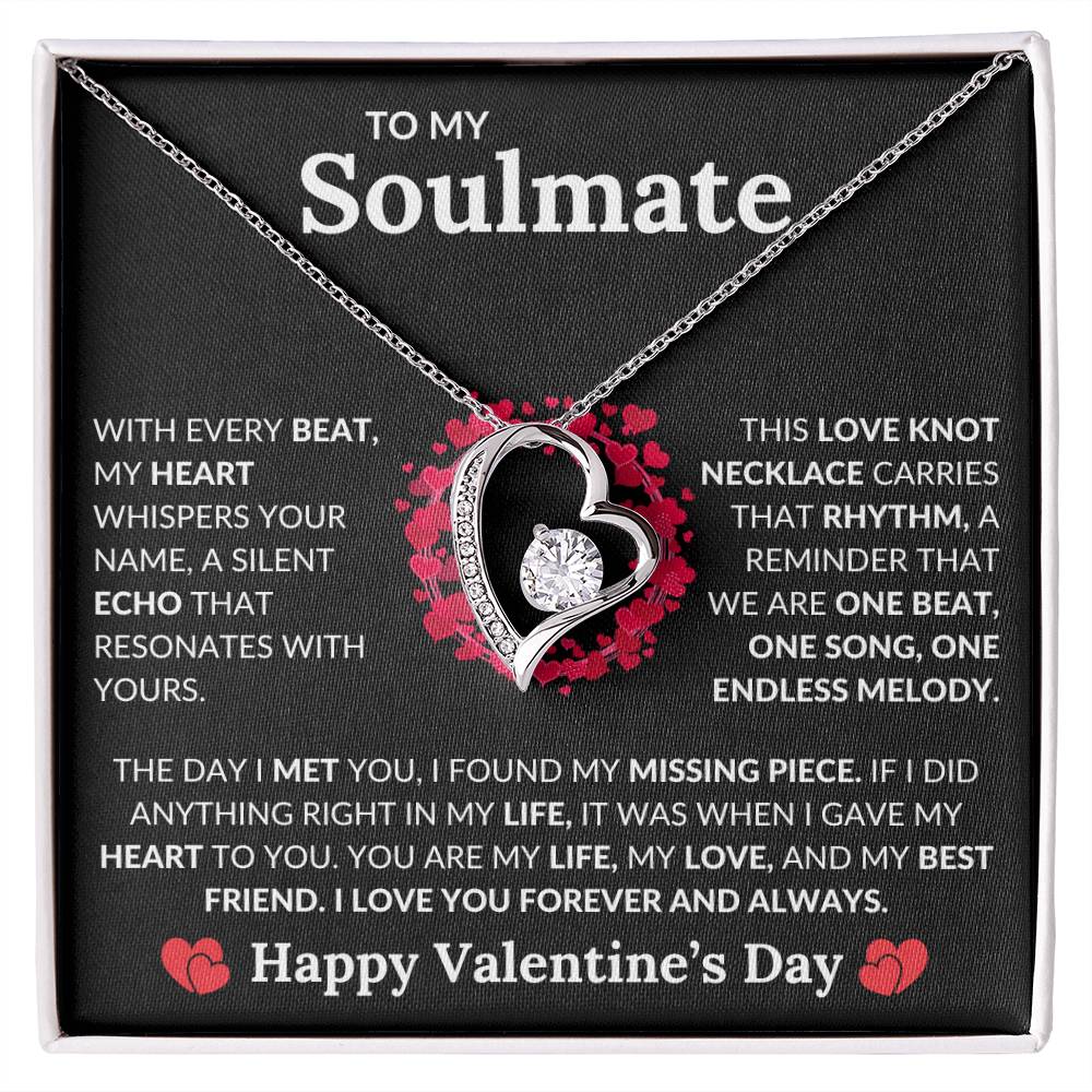 To My Soulmate - Forever Love Necklace