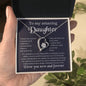 To My Amazing Daughter - Forever Love Necklace