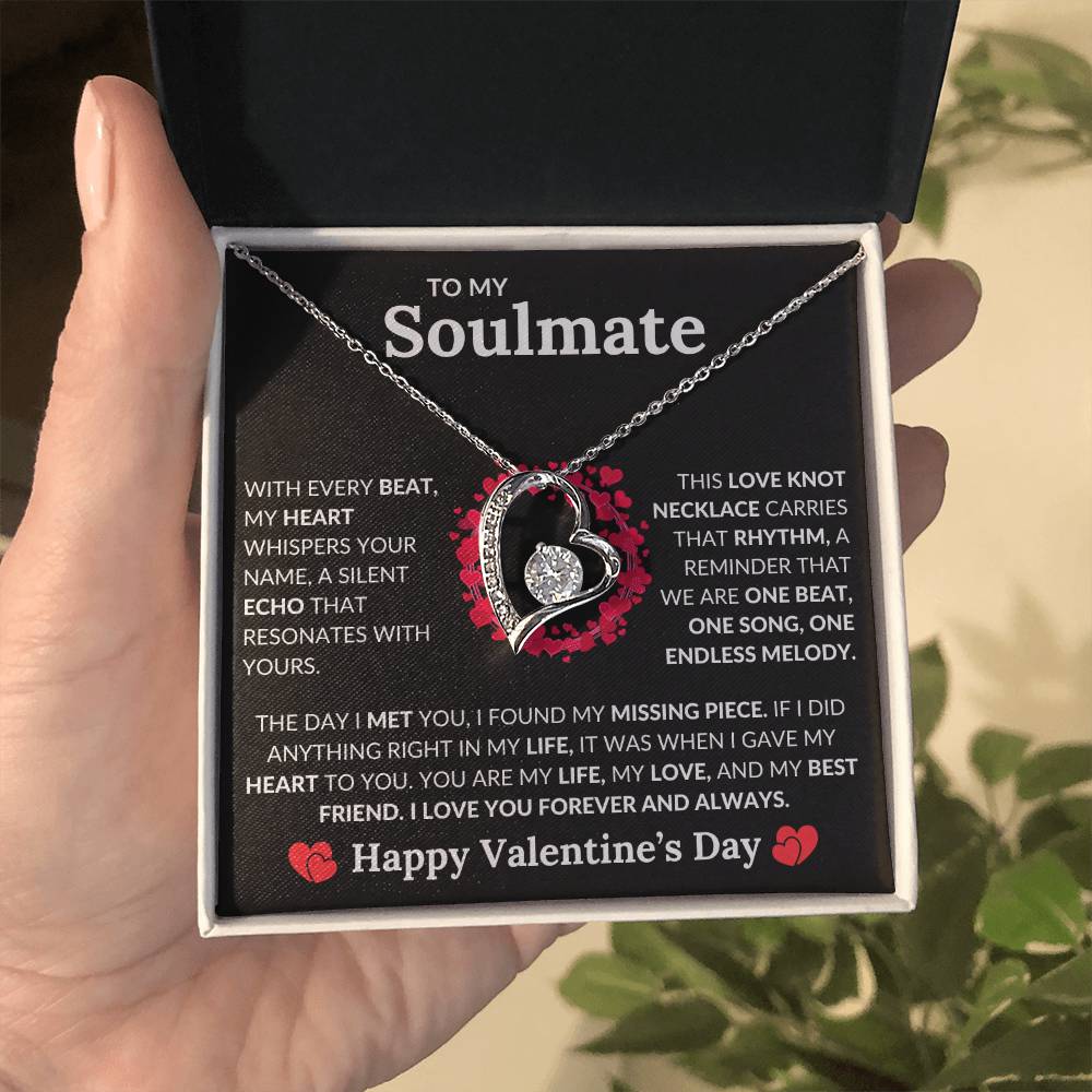 To My Soulmate - Forever Love Necklace