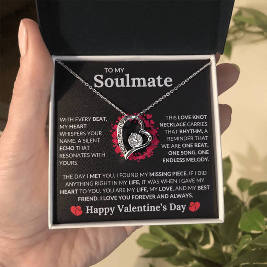 To My Soulmate - Forever Love Necklace