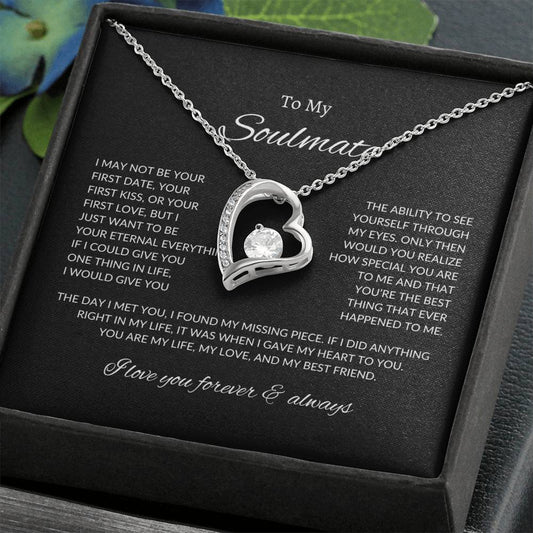 To My Soulmate - Forever Love Necklace