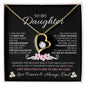 To My Daughter Love Dad - Forever Love Necklace