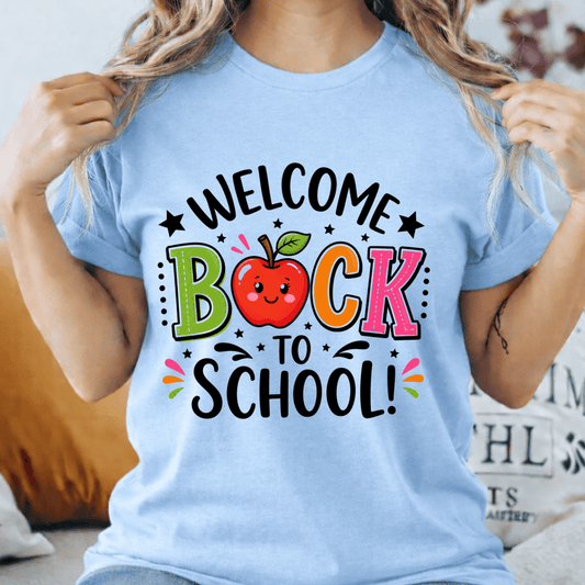 Welcome Back to School Apple Shirt
