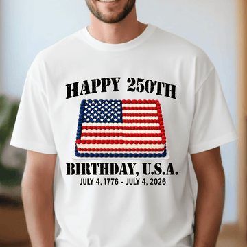 Happy 250th Birthday USA Shirt