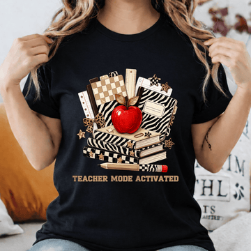 Teacher Mode Activated – Boutique Back-to-School Teacher Shirt