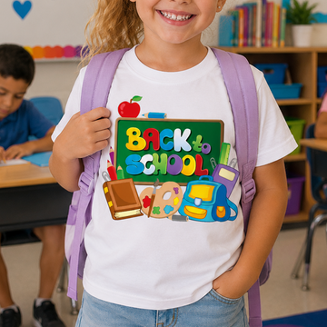 Colorful Back to School Supplies Shirt