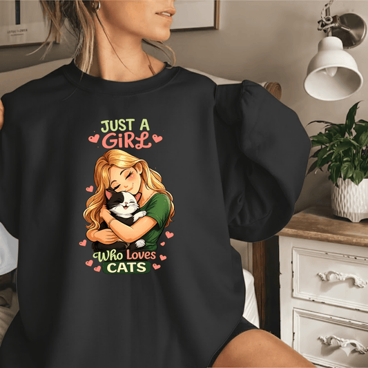 A Girl Who Loves Cats
