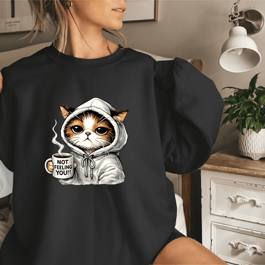 Not Feeling You – Moody Cat Coffee Vibes
