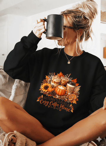 Autumn Leaves & Cozy Coffee Please