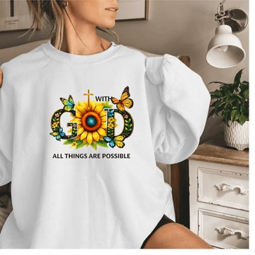 With God Anything Is Possible Shirt
