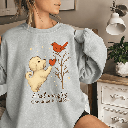 Cozy Christmas Dog Sweatshirt