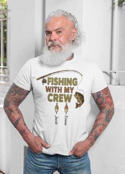 Custom Fishing Crew Shirt