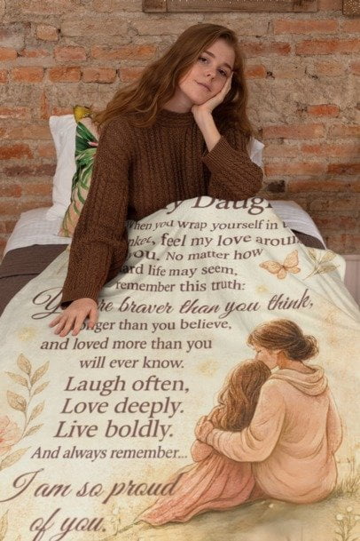 To My Daughter – A Blanket of Love and Strength