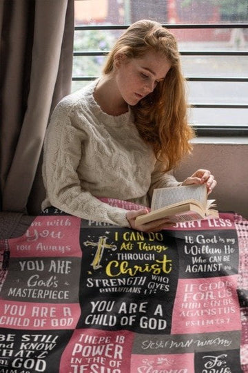Spiritual Comfort Quilt – Power in the Word Blanket