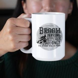 Broom Parking Witches...  15oz Mug