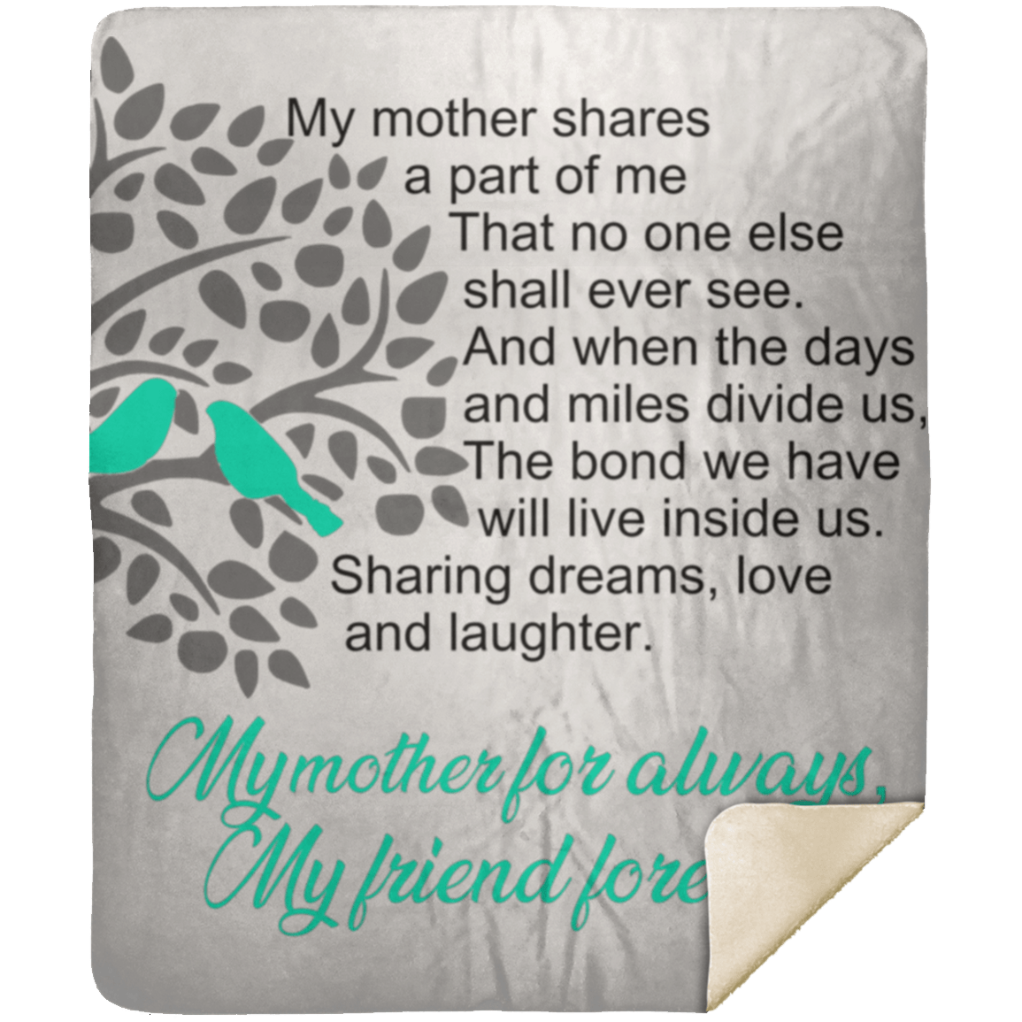 Mother's Day Blanket - My Mother Blanket 50x60 - forallmylove39