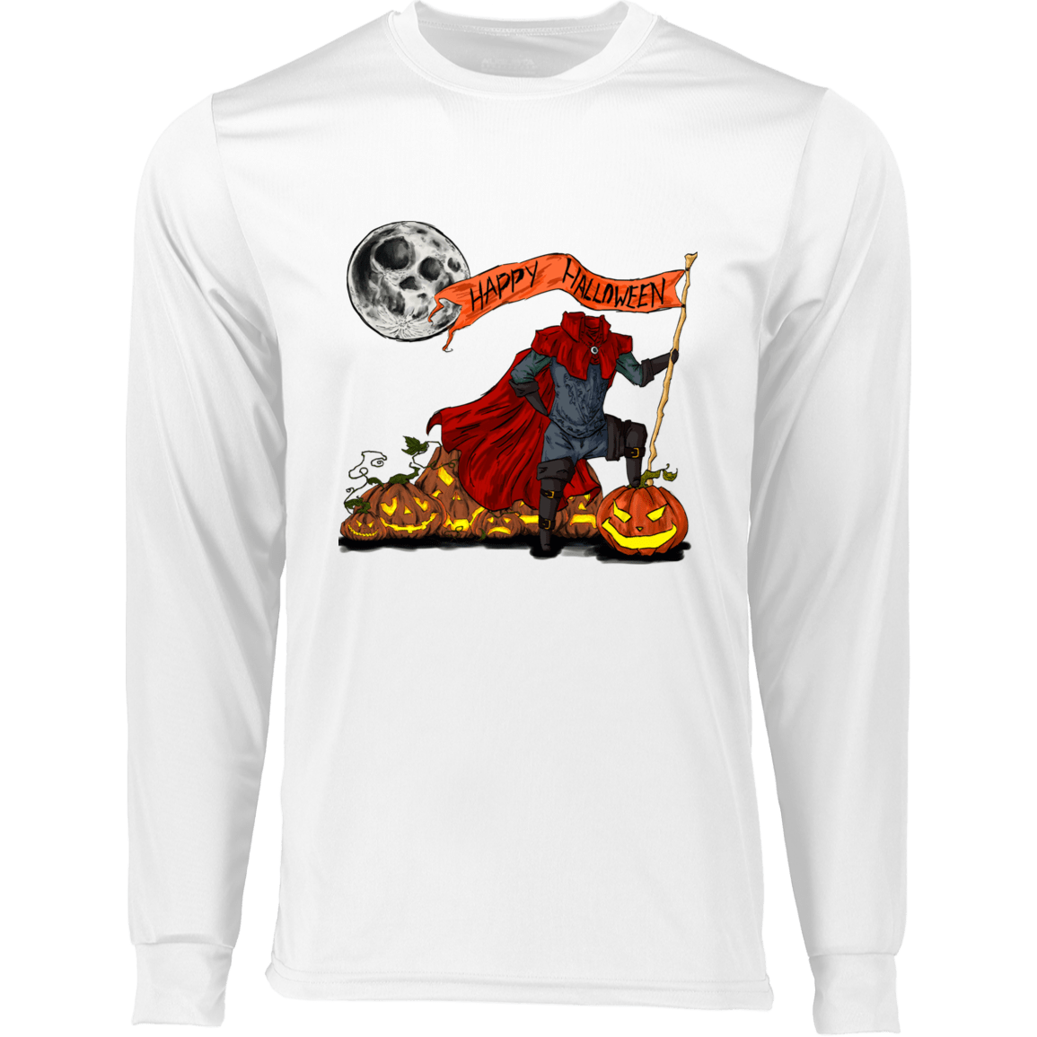 Men's Headless Horseman Long Sleeve Moisture-Wicking Tee