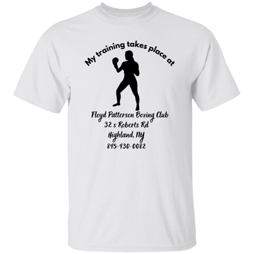 My training takes place....T-Shirt