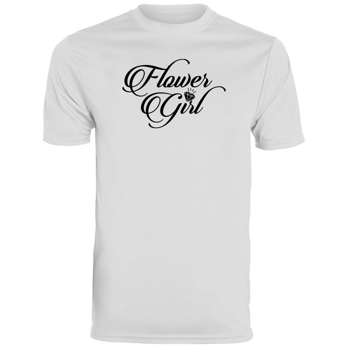 FLOWER GIRL Youth Moisture-Wicking Tee