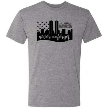 Never Forget Men's Triblend T-Shirt
