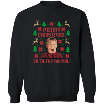 Ya Filthy Animal Crewneck Pullover Sweatshirt