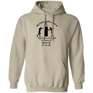 My training takes place....Pullover Hoodie