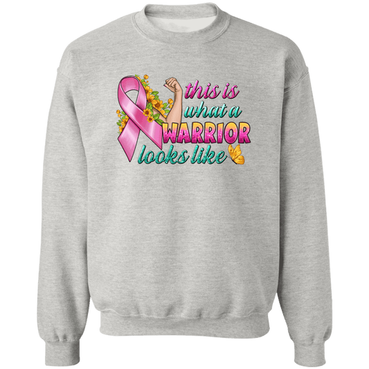 This is a Warrior Unisex Crewneck Pullover Sweatshirt