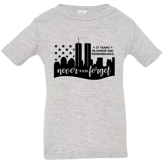 Never Forget Infant Jersey T-Shirt