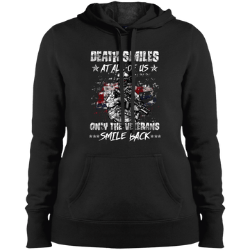 Veteran's Smile Back Ladies' Pullover Hooded Sweatshirt