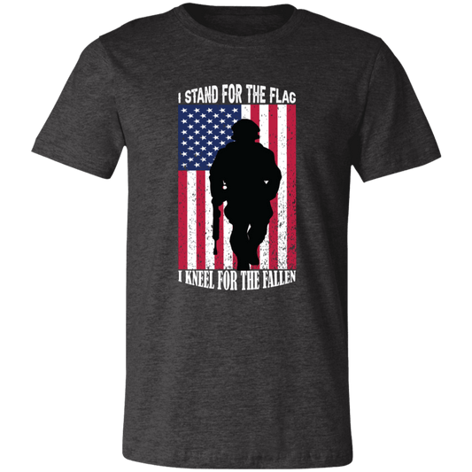 Stand for Flag Ladies Jersey Short-Sleeve T-Shirt