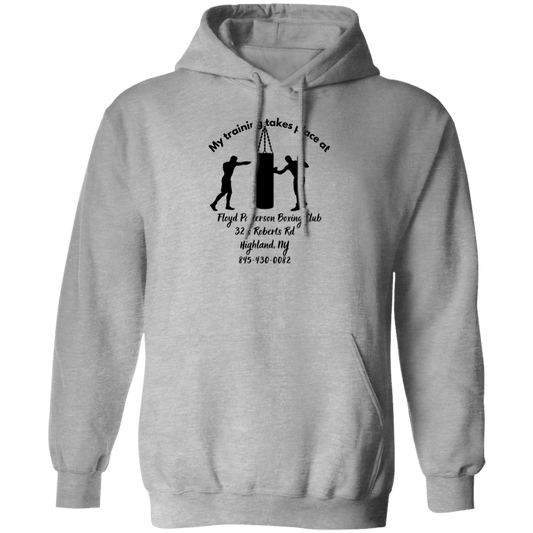 My training takes place....Pullover Hoodie