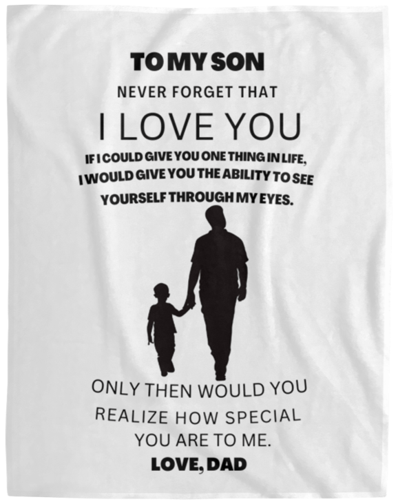 To My Son Blanket - 60x80