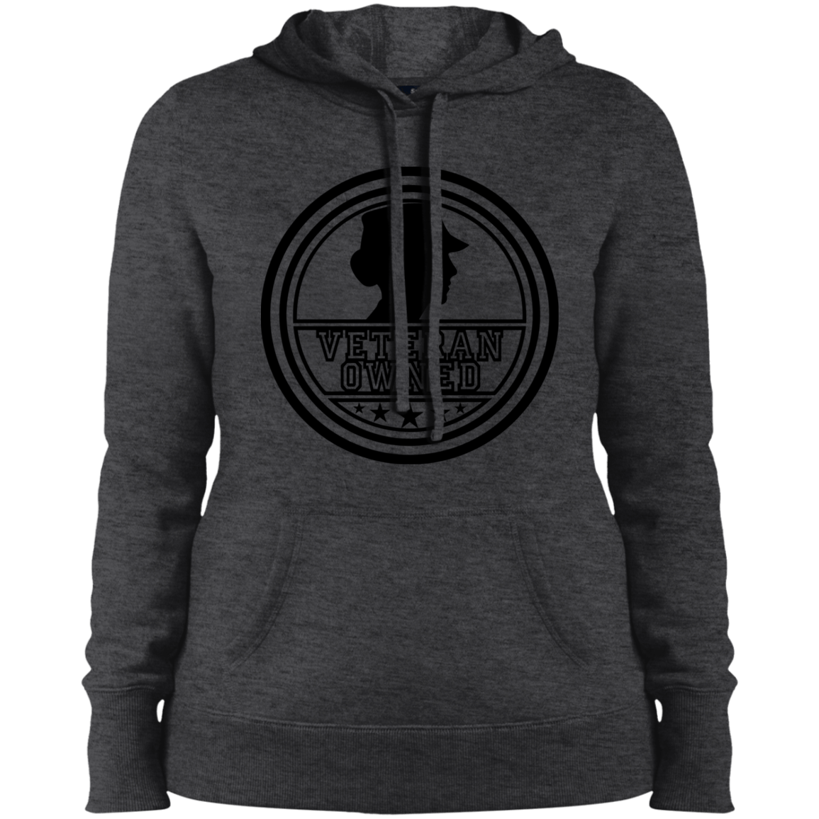 Veteran Owned Ladies' Pullover Hooded Sweatshirt