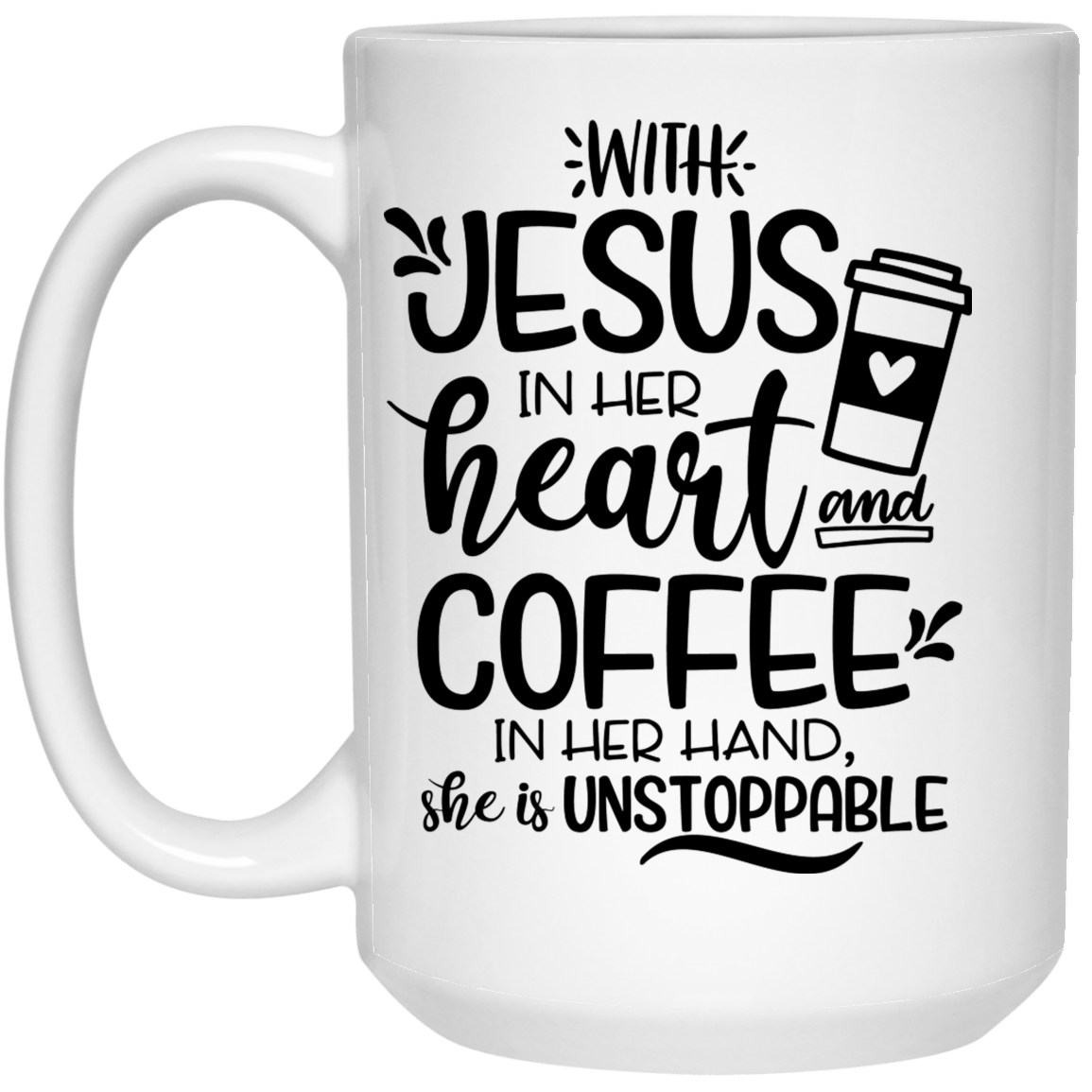 With Jesus In Her Heart ....