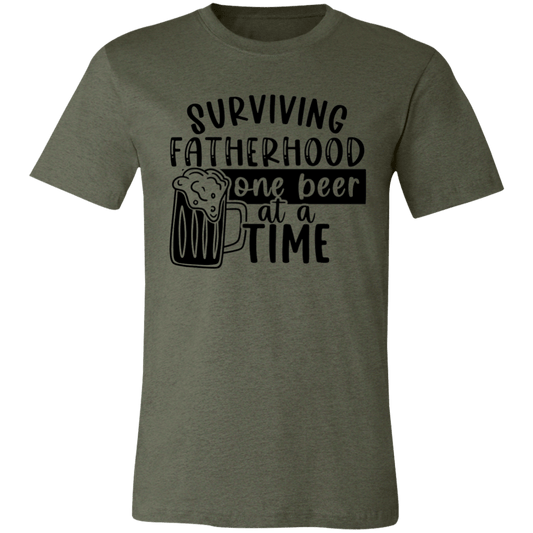 Surviving Fatherhood Unisex Jersey Short-Sleeve T-Shirt