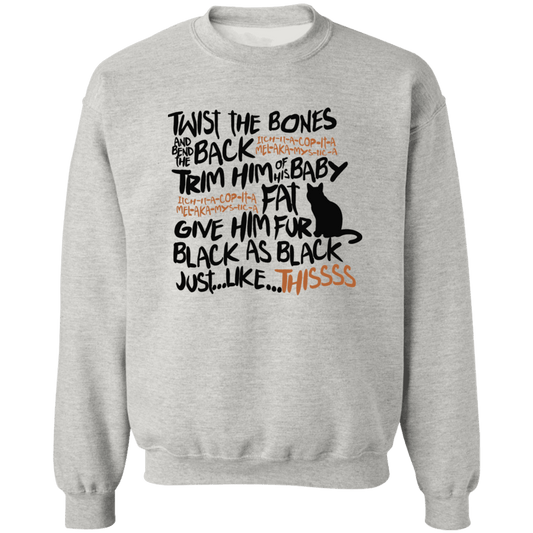Twisted Bones  Crewneck Pullover Sweatshirt