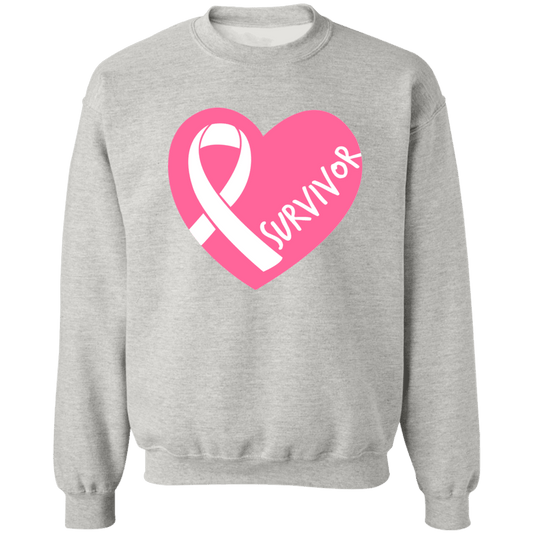 Survivor Unisex Crewneck Pullover Sweatshirt