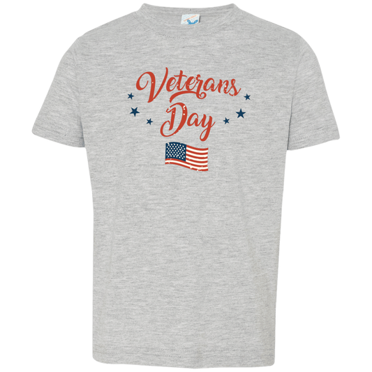 Veteran's Day Toddler Jersey T-Shirt
