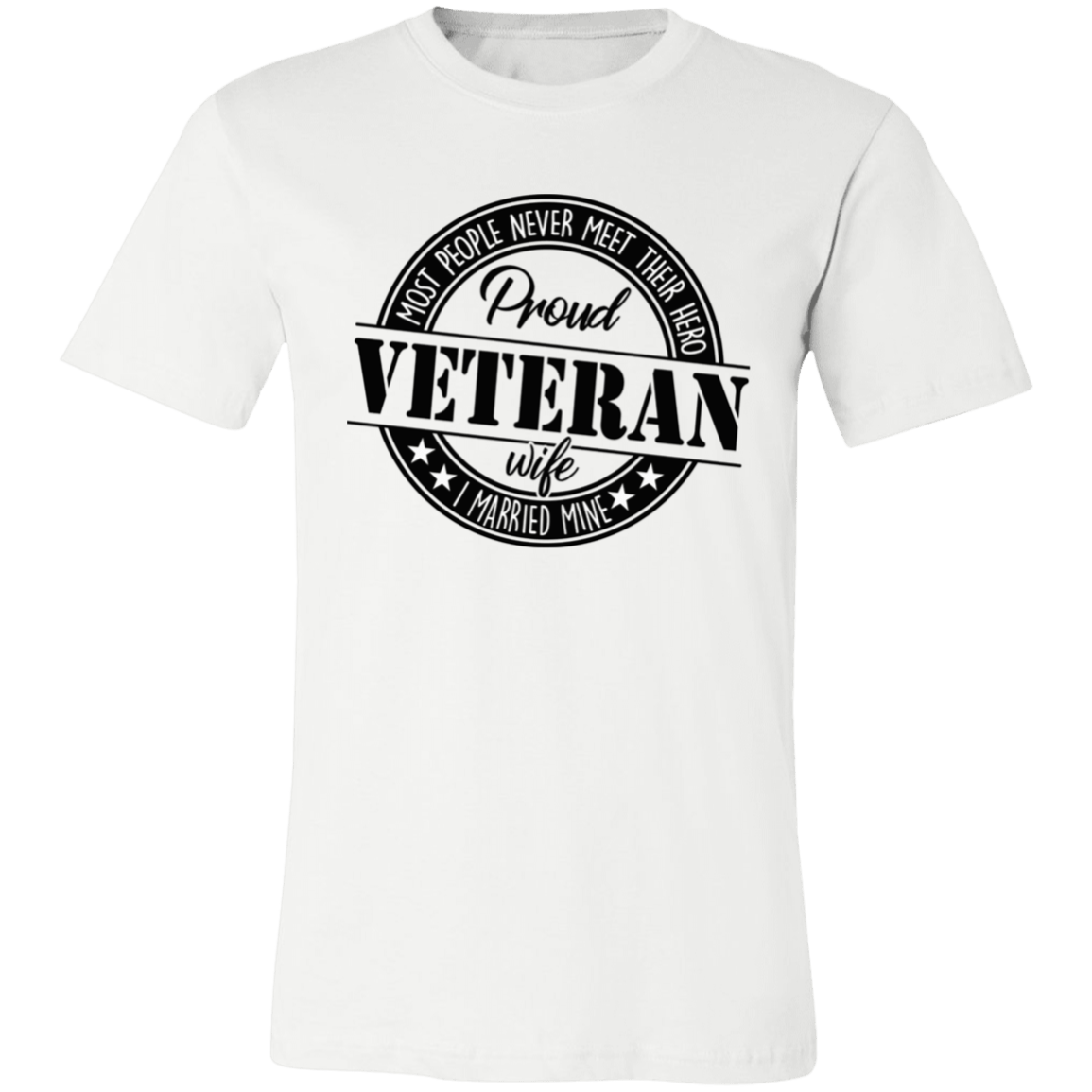 Veteran's Wife Ladies Jersey Short-Sleeve T-Shirt