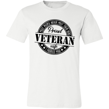 Veteran's Wife Ladies Jersey Short-Sleeve T-Shirt